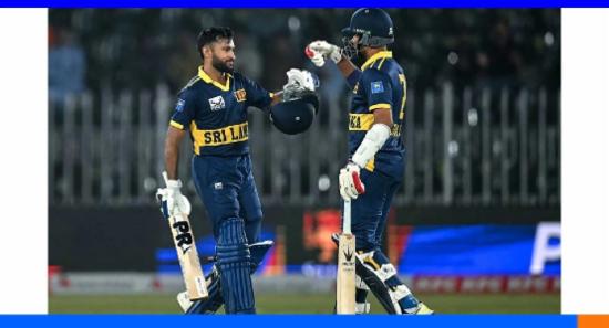 එංගලන්තය සමග පැවති තරගයෙන් ලංකාවට කඩුලු 2ක ජයක්